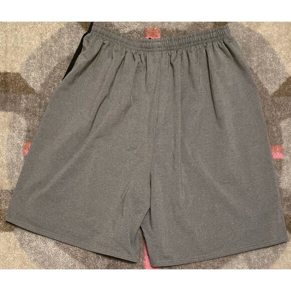 Vintage Nike DRI FIT Men’s Running Shorts Gym Active Performance Gray  Swoosh - Picture 9 of 16